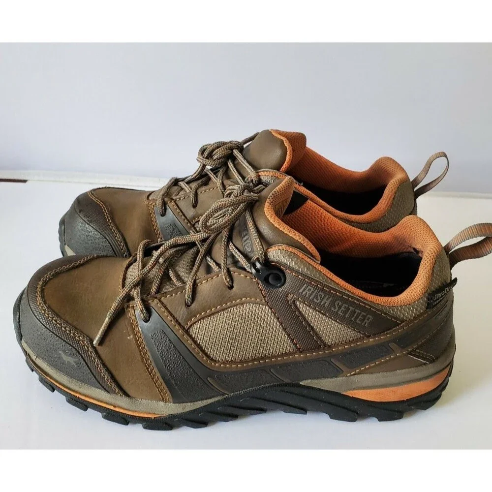 Red Wing Women's Irish Setter Work Boots ASTM F2413-11 Steel Toe Leather size 8